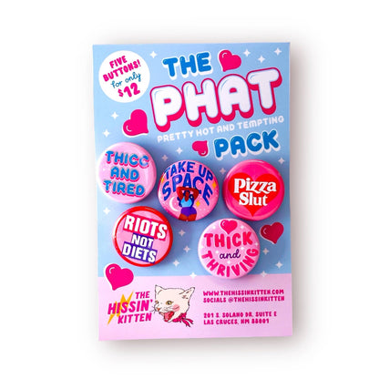 The Phat Pack (Buttons)