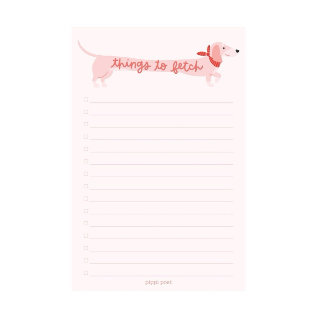 Things To Fetch 4x6 Dog Notepad