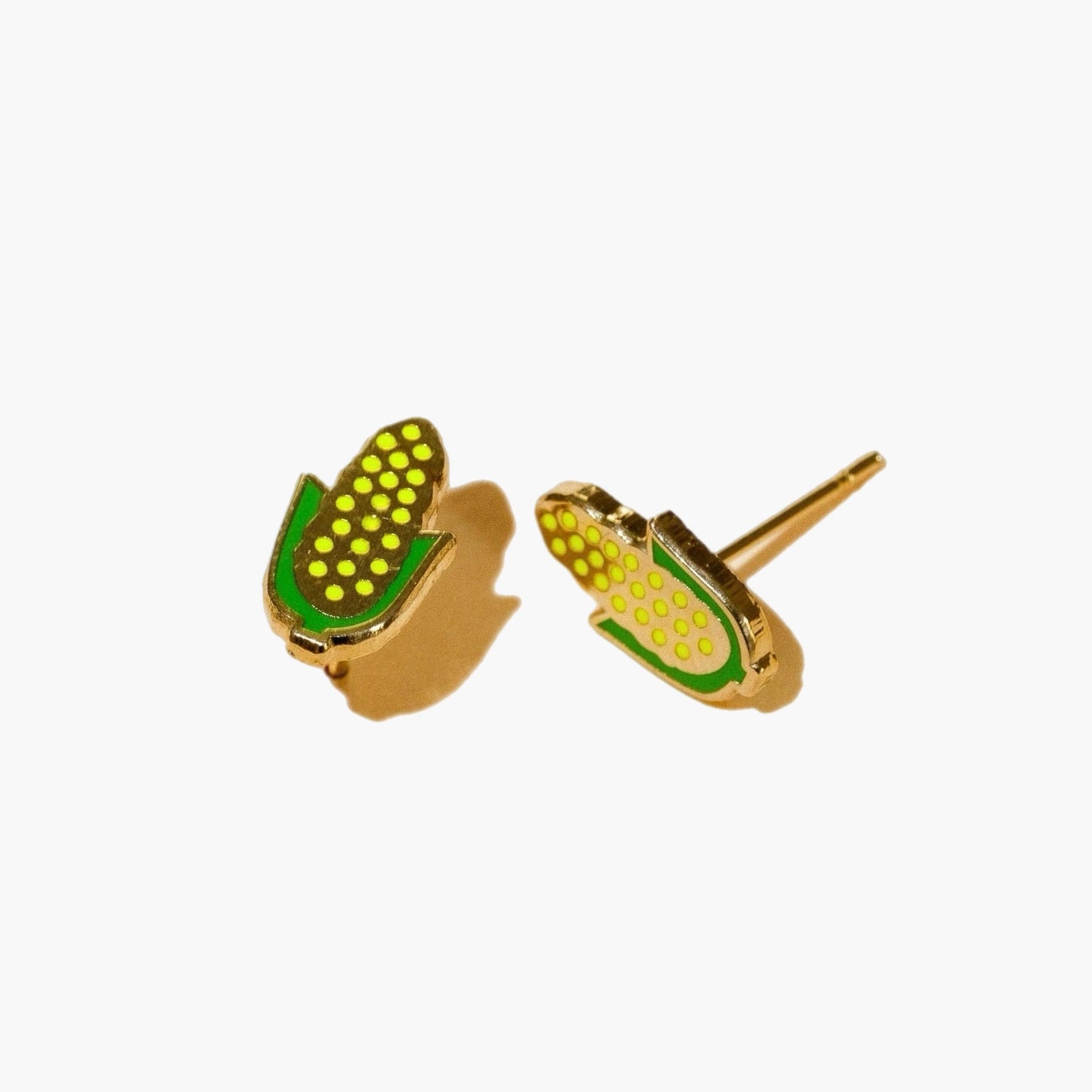 Corn on the Cob Stud Earrings