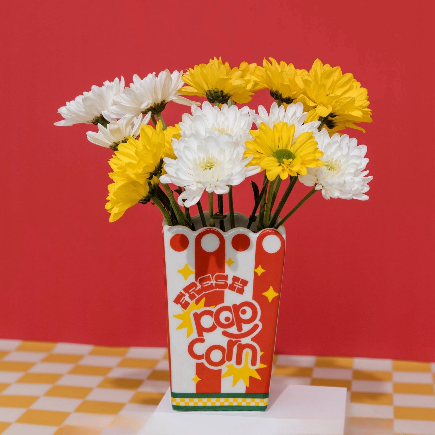 Popcorn Ceramic Vase