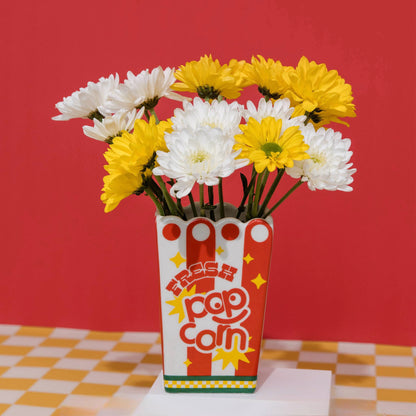 Popcorn Ceramic Vase