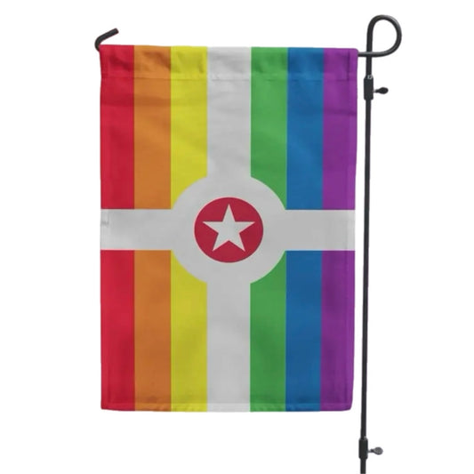 Garden Flag: Indianapolis Pride