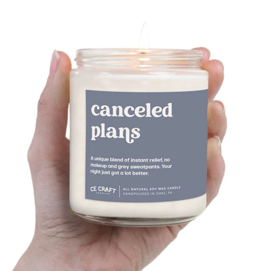 Canceled Plans Candle (mahogany • green apple • lavender)