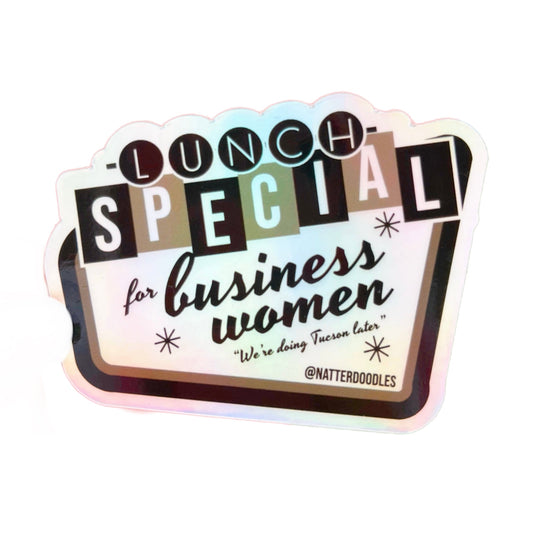 Business Women's Special Romy & Michele Sticker