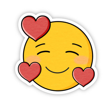 Heart Smiley Emoji Sticker