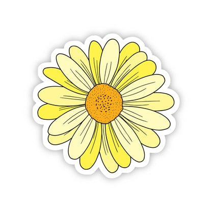 Yellow Daisy Sticker