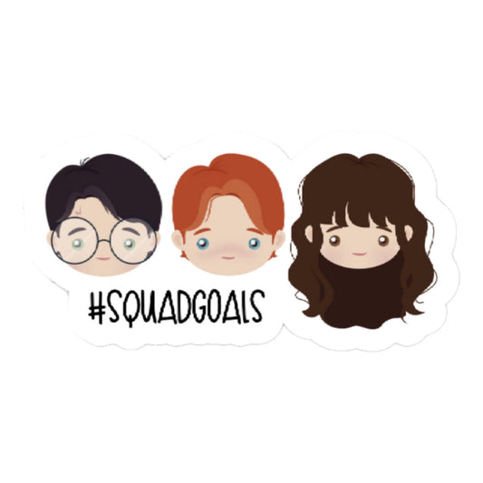 Squad Goals Harry Potter Sticker