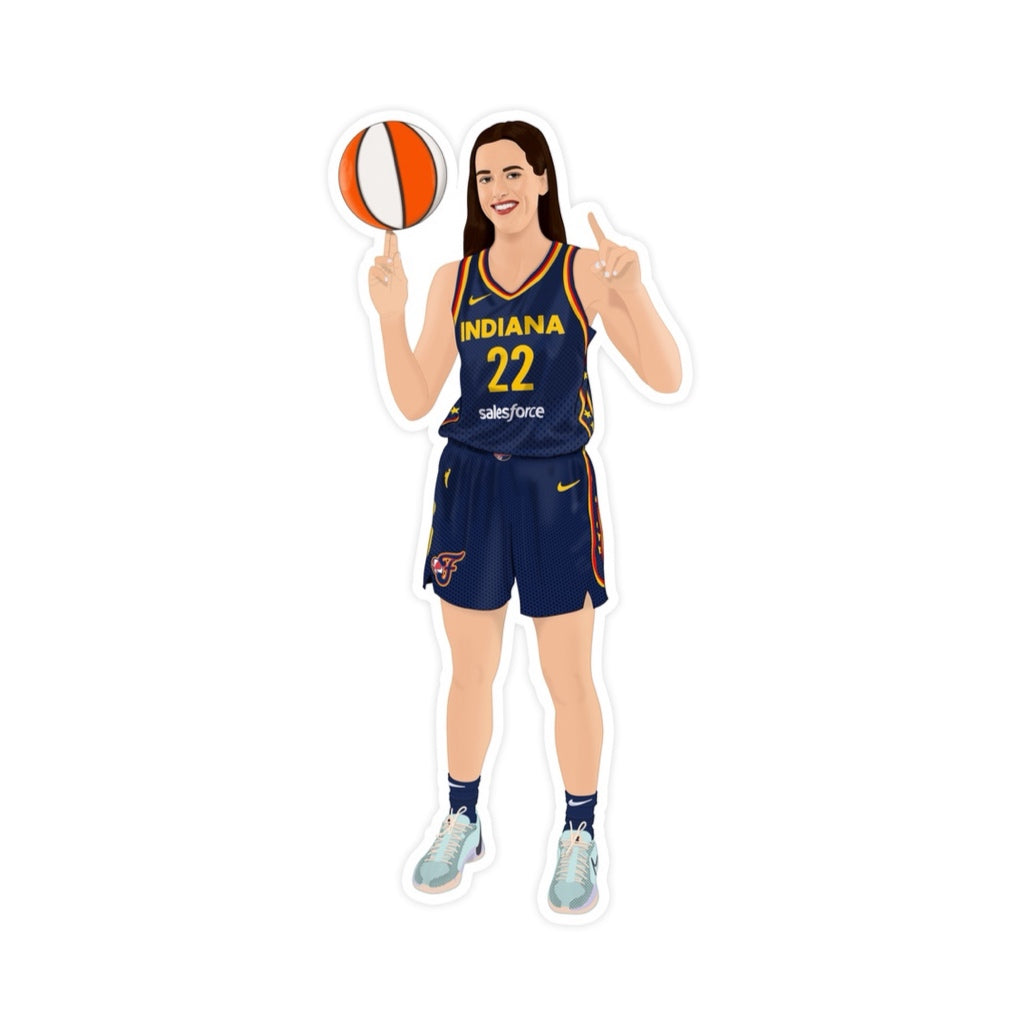 Caitlin Clark Indiana Fever Sticker