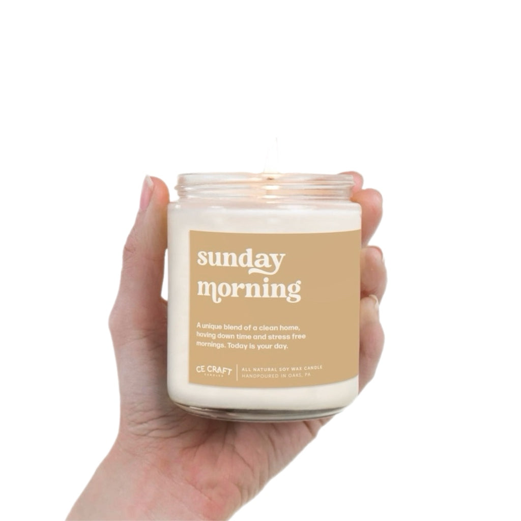 Sunday Morning Candle (oatmeal • sweet honey • vanilla)