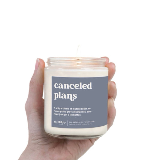 Canceled Plans Candle (mahogany • green apple • lavender)