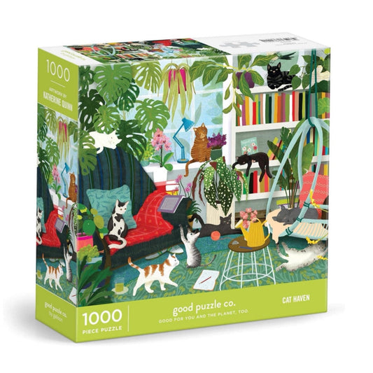 Cat Haven 1000 Piece Puzzle