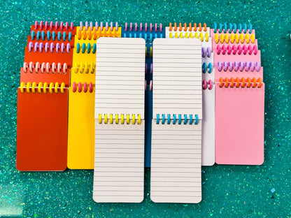 FILLED WITH WHIMSY AND RAGE Letter Board Notebook (Pink)