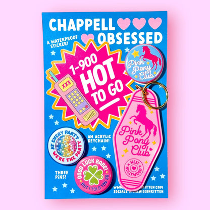 Chappell Obsessed Gift Pack: 1-900-HOT-TO-GO