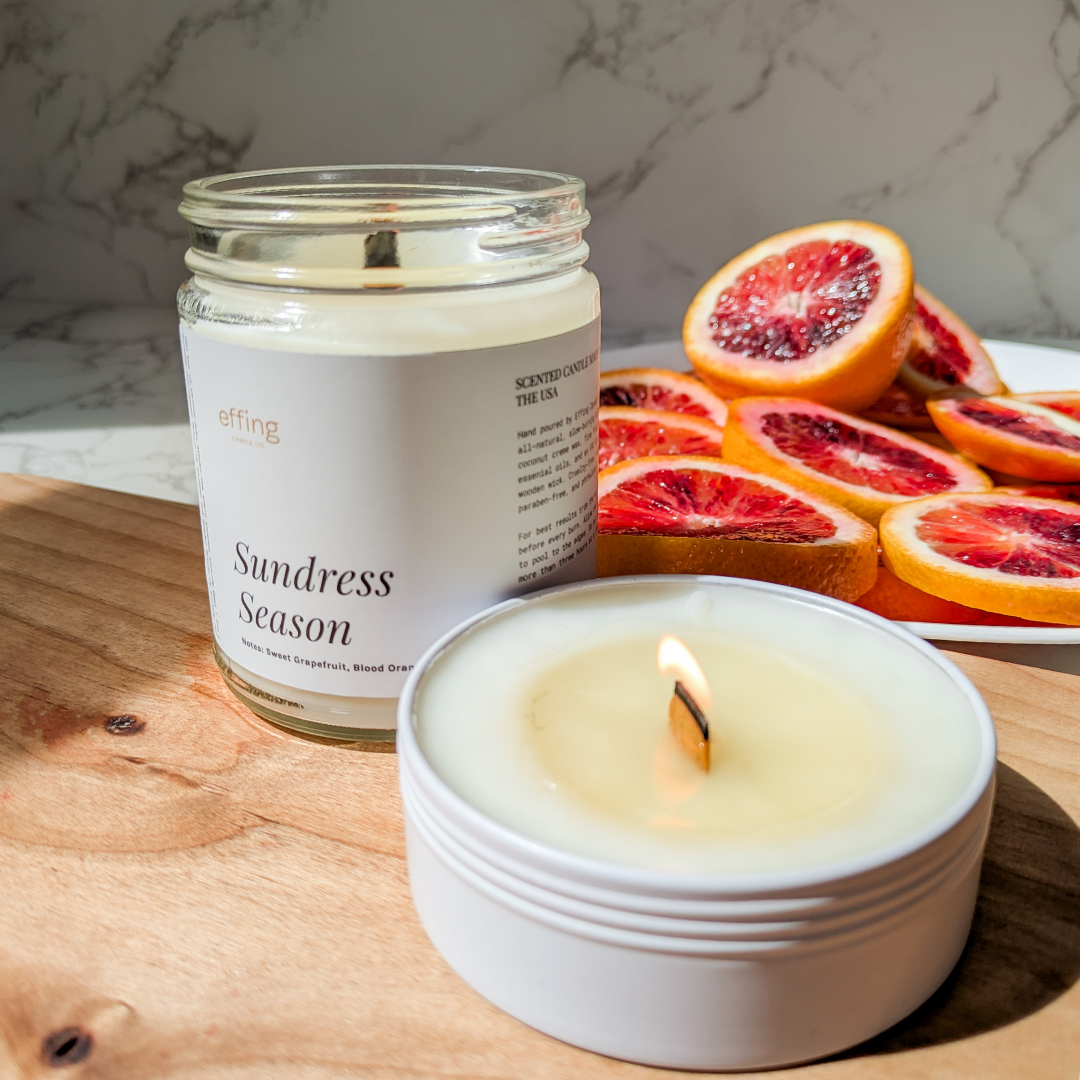 Sundress Season Candle (grapefruit • blood orange • oakmoss)