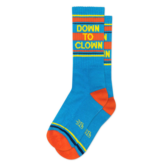 Down To Clown Retro Crew Socks