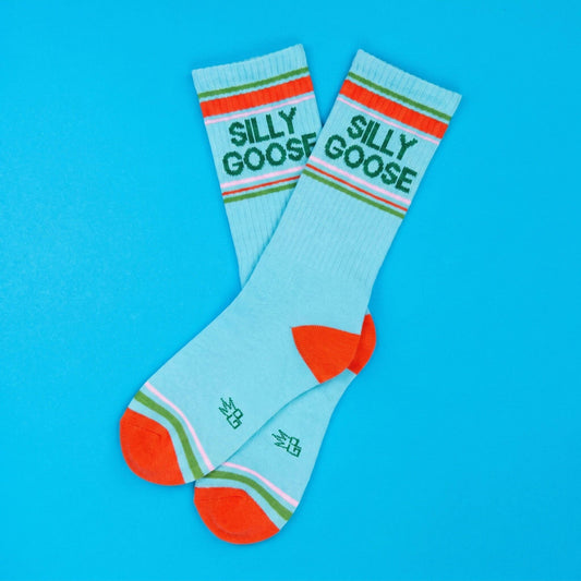Silly Goose Retro Crew Socks