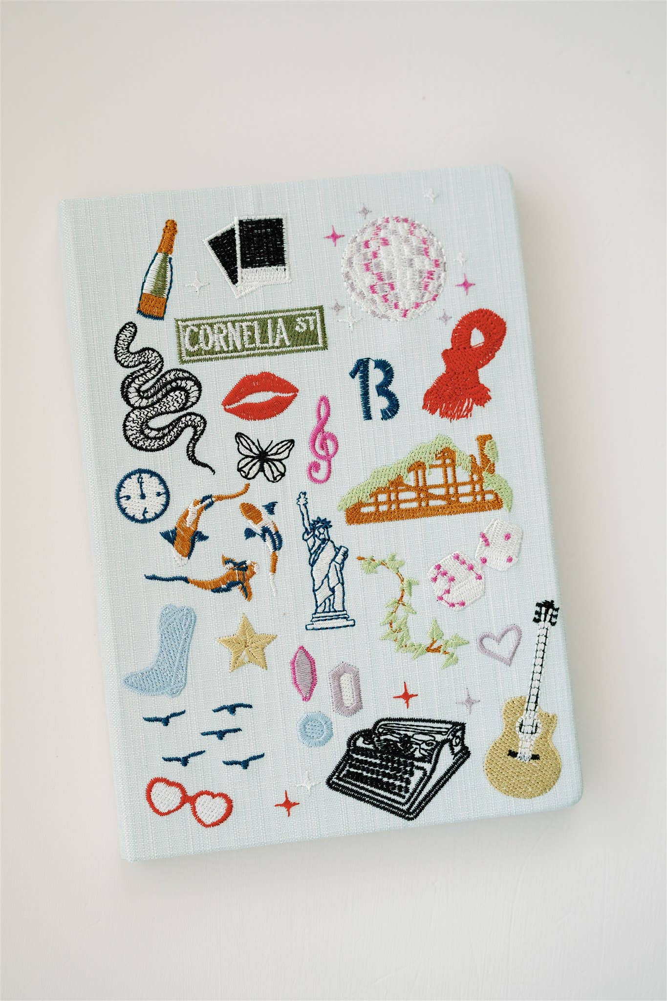 Taylor Swift Embroidered Hardcover Notebook