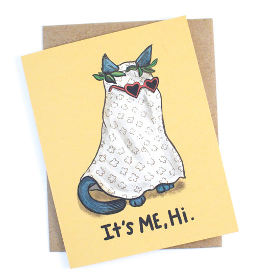 Swiftie Cat Anti-Hero Greeting Card