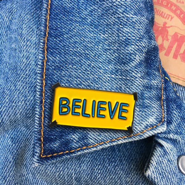 Ted Lasso Believe Pin