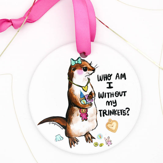 Trinket Otter Ornament