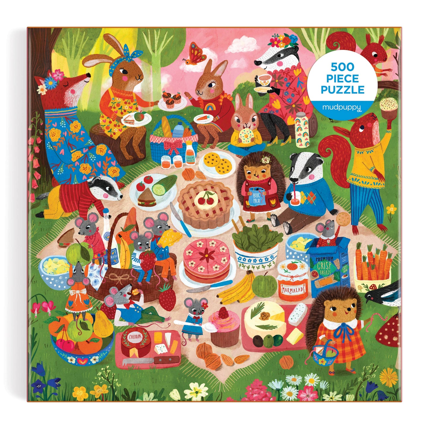 Woodland Picnic 500 Piece Puzzle