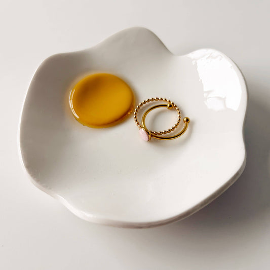Egg Trinket Dish