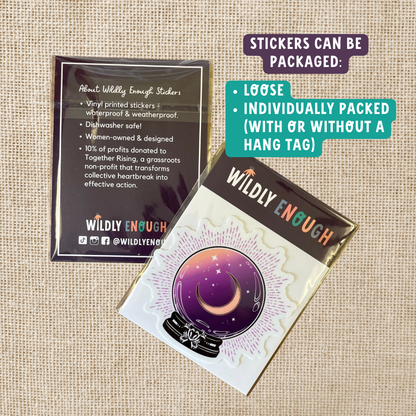 Gender Queer Pride Flag Mushroom Sticker