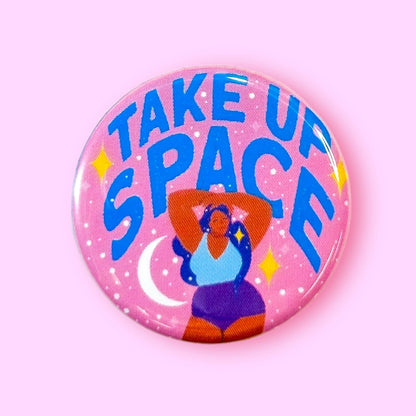 Take Up Space Button