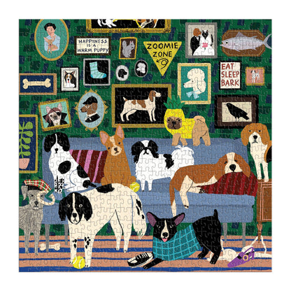 Lounge Dogs 500 Piece Puzzle