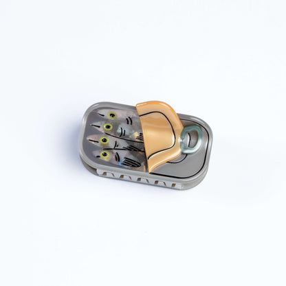 Tinned Fish Hair Claw Clip (Medium)