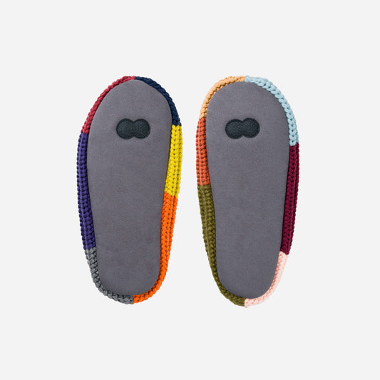 Mismatch Slippers (Rainbow)