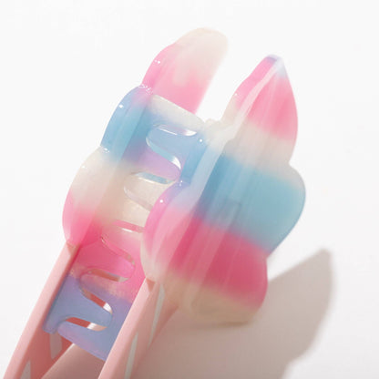 Cotton Candy Hair Claw Clip