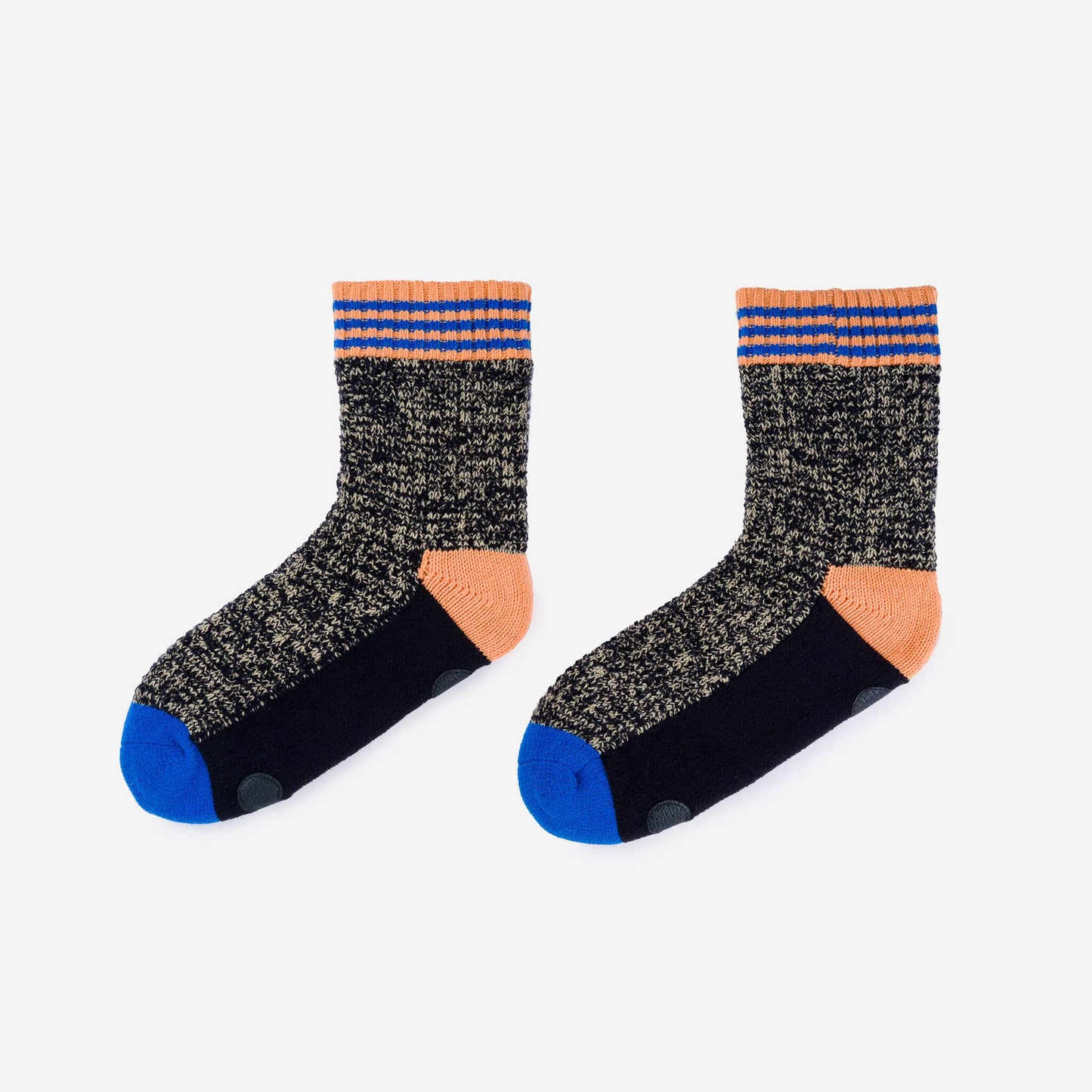 Fleece-Lined Waffle Knit House Socks