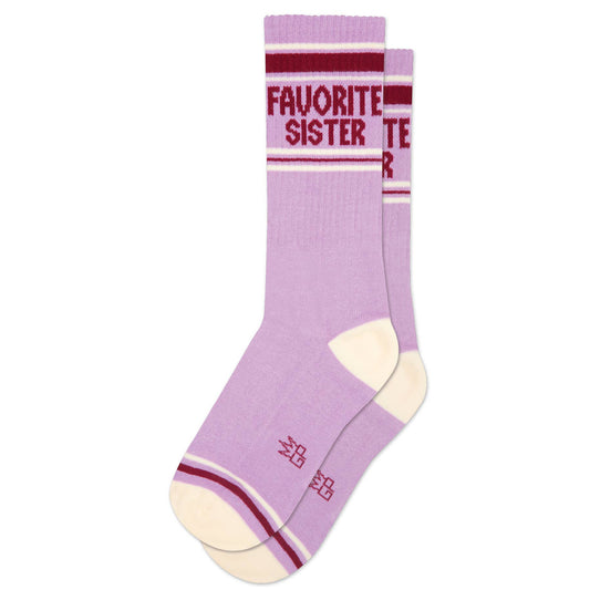 Favorite Sister Retro Crew Socks
