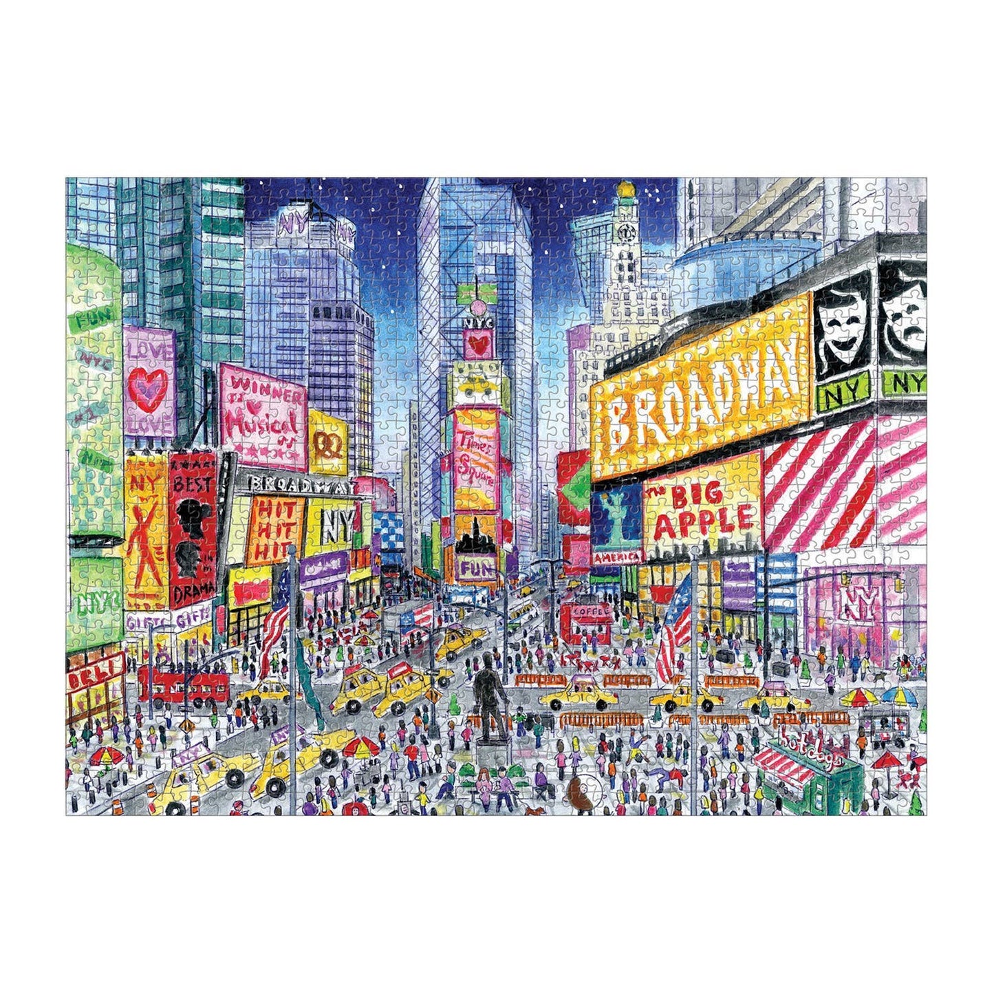 Michael Storrings Times Square 1000 Piece Puzzle