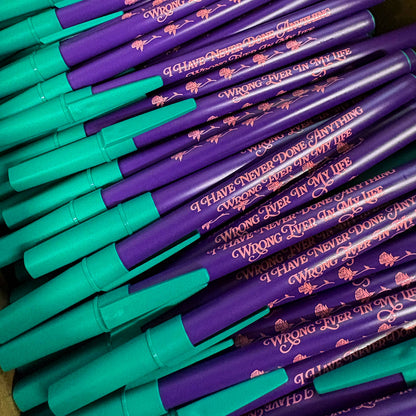I Have Never Done Anything Wrong Ever In My Life Ballpoint Pen