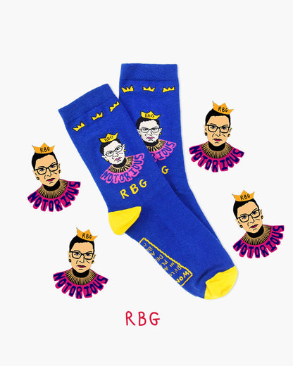 RBG Notorious Socks