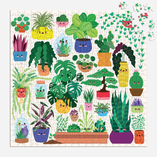Happy Plants 500 Piece Puzzle