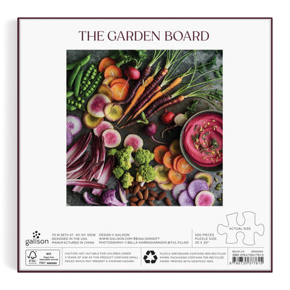 The Garden Board 500 Piece Puzzle
