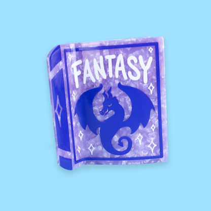 Fantasy Book Claw Clip