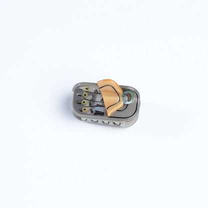 Tinned Fish Hair Claw Clip (Small)