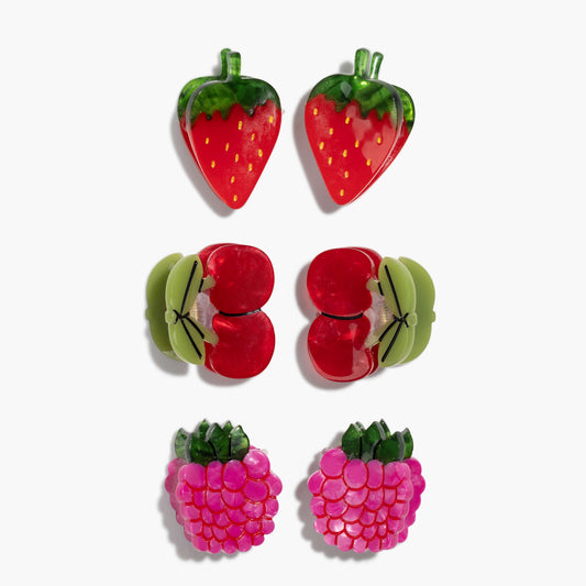 Berry Basket Mini Claw Clip Set
