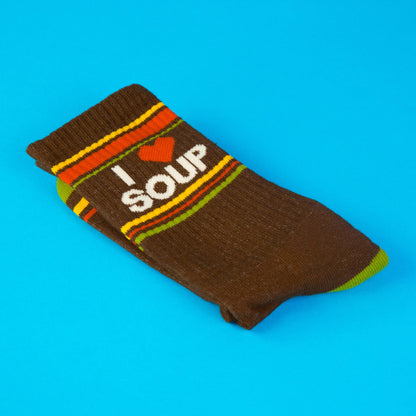 I ❤️ Soup Retro Crew Socks