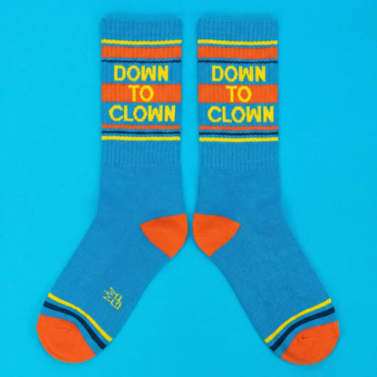Down To Clown Retro Crew Socks
