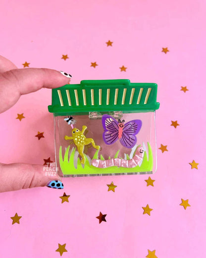 Bug Box Hair Claw