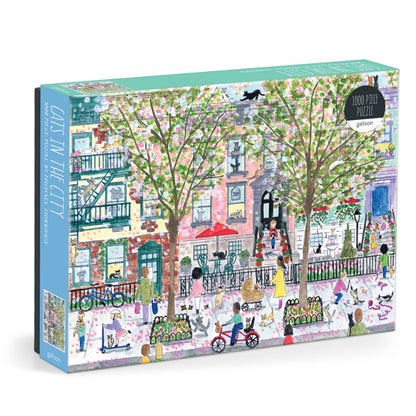 Cats In The City 1000 Piece Puzzle