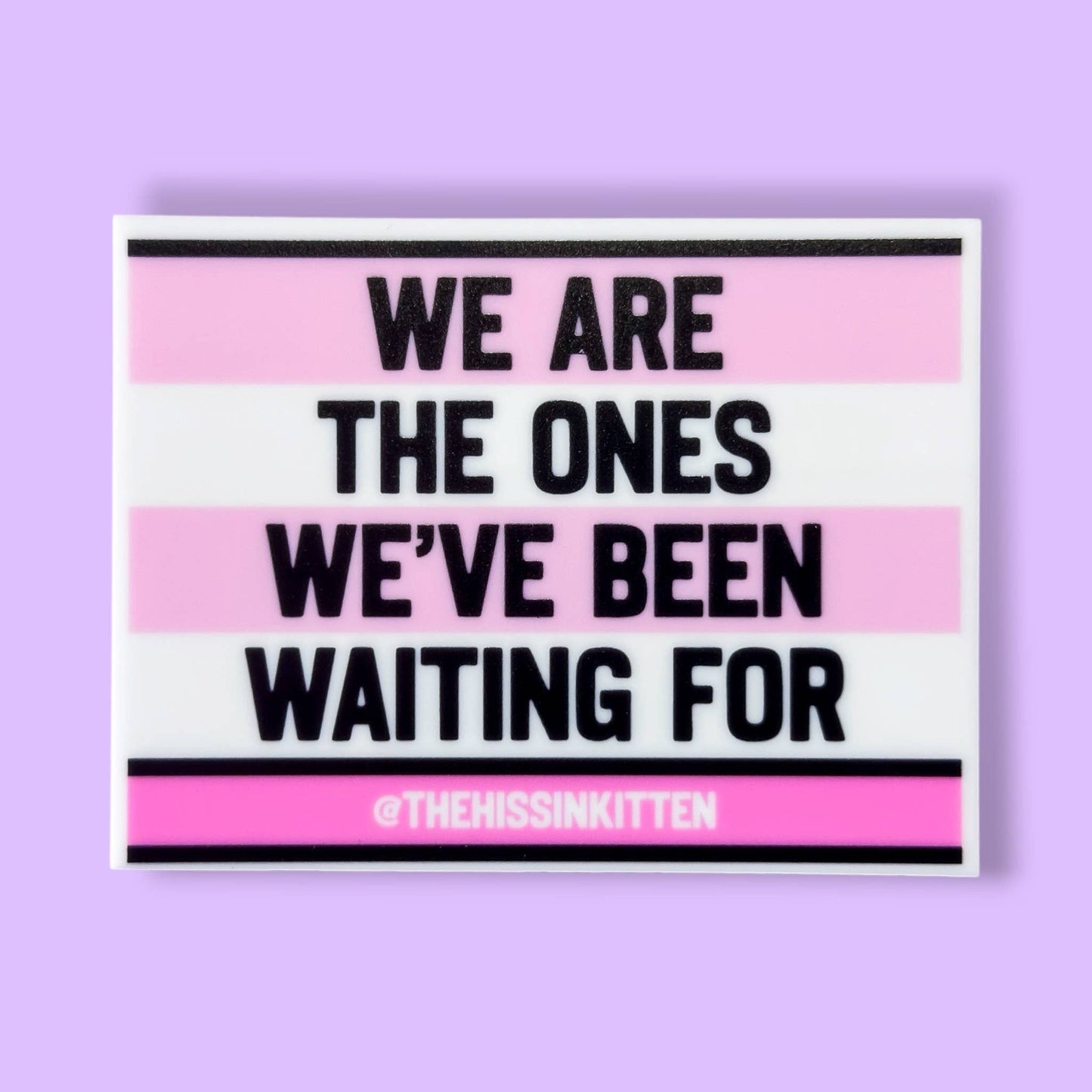 WE ARE THE ONES WE'VE BEEN WAITING FOR Letter Board Magnet
