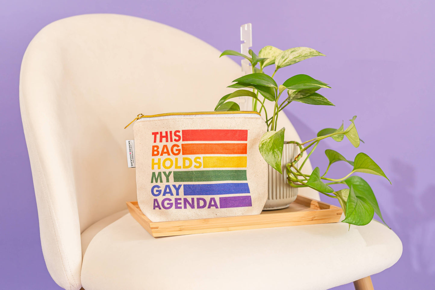 My Gay Agenda Zipper Bag