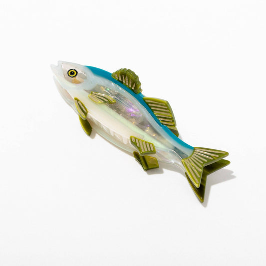 Sardine Fish Hair Claw Clip