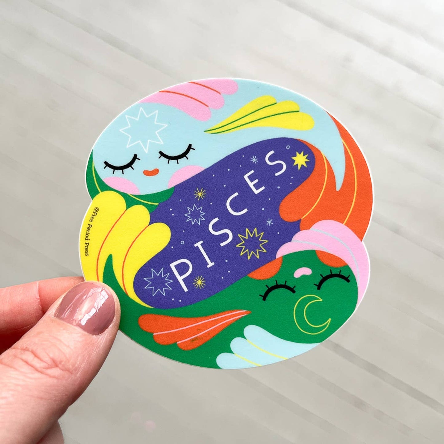 Soft & Dreamy Pisces Sticker